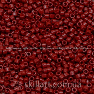 Бисер DB-2120 Miyuki Delica Beads 11/0 (натуральный, вишневый)
